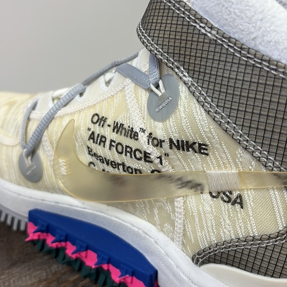 ? Nike x Off-White Air Force 1 Mid SP “White” – Size 13 – DO6290-100